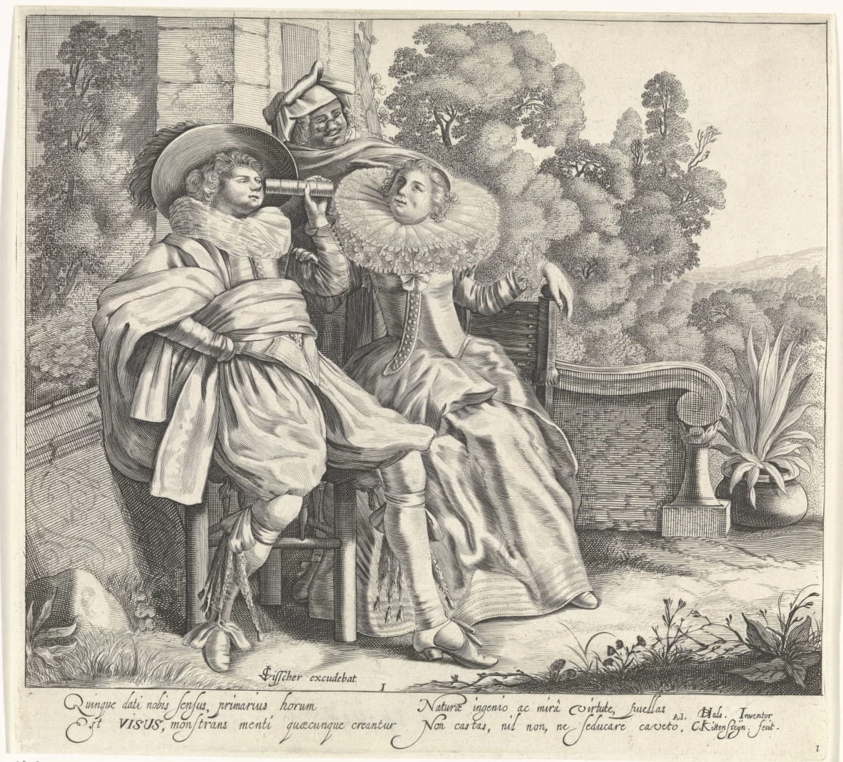 Visione, da i 5 sensi - Rijks Museum, Amsterdam